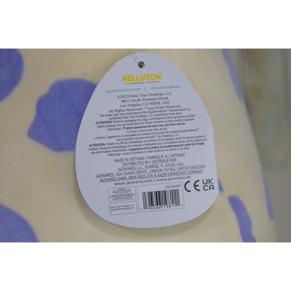 Squishmallows 16" Conway The Purple Spotted Highland Cow Plush NWT - Picture 9 of 11